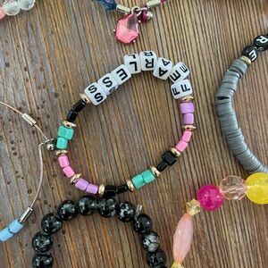 Colorful Beaded Bracelet lot Taylor swift